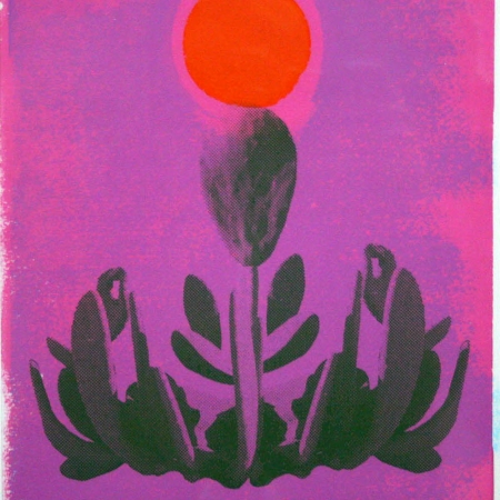 Consuelo Servan Desert Series screen print